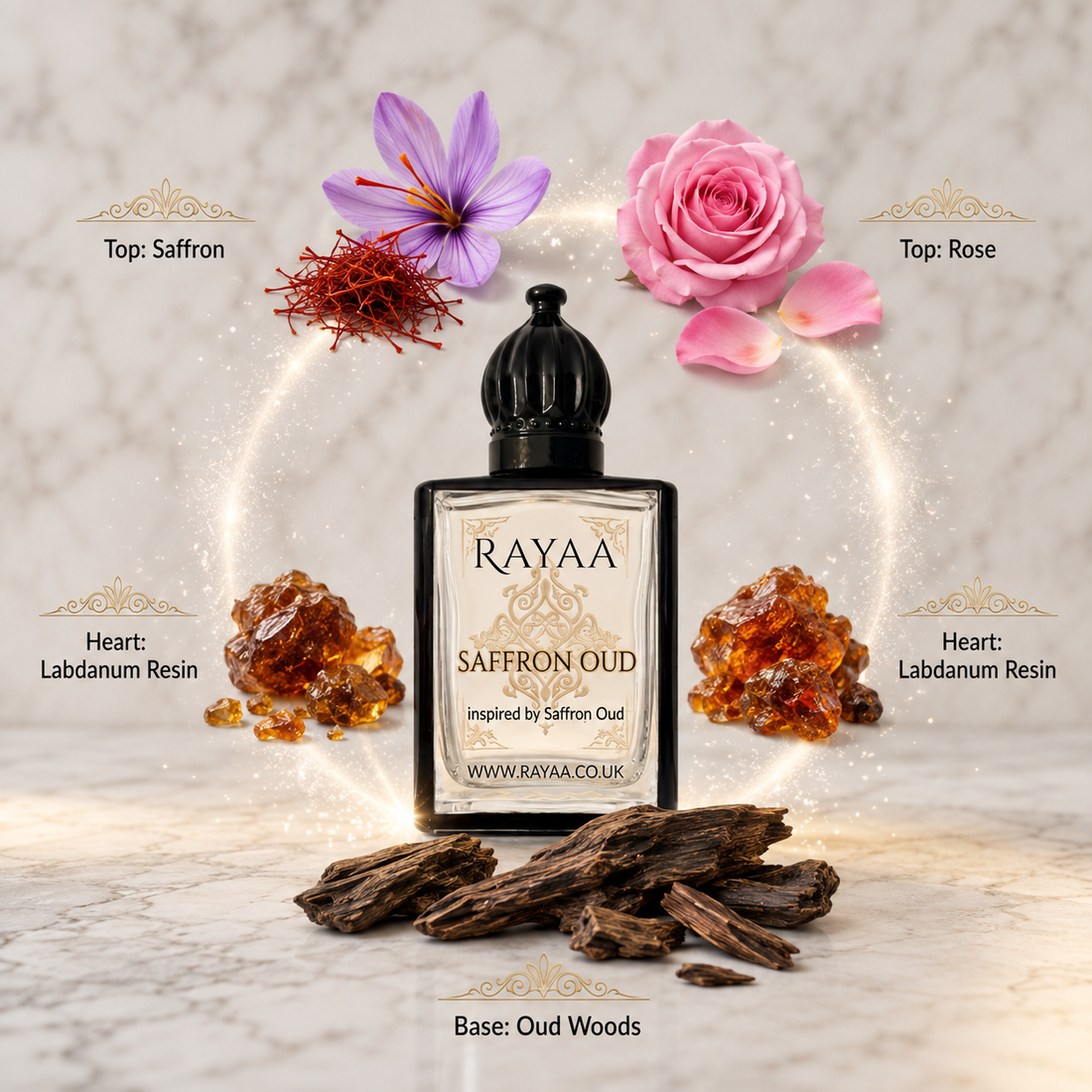 Saffron Oud 15ml Oil