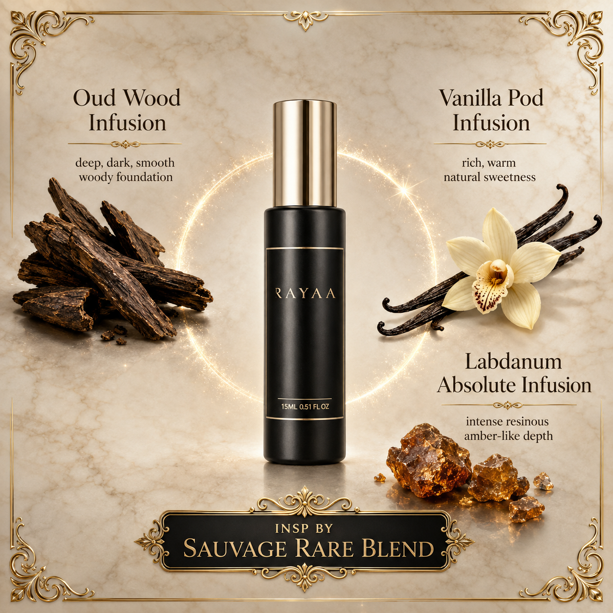 Insp By Sauvage Rare Blend 15ml Spray