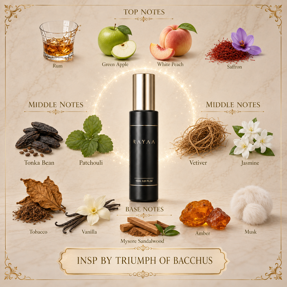 Insp. By Triumph Of Bacchus 15ml EXTRAIT Spray
