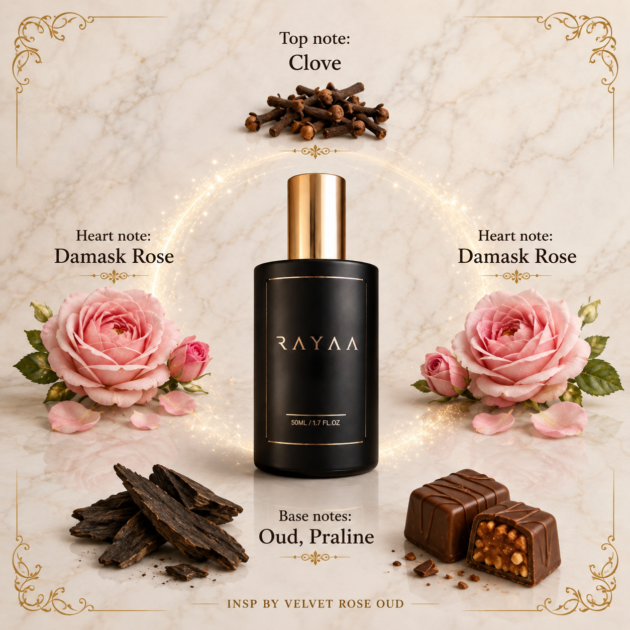 Insp. By Velvet Rose Oud 50ml Spray