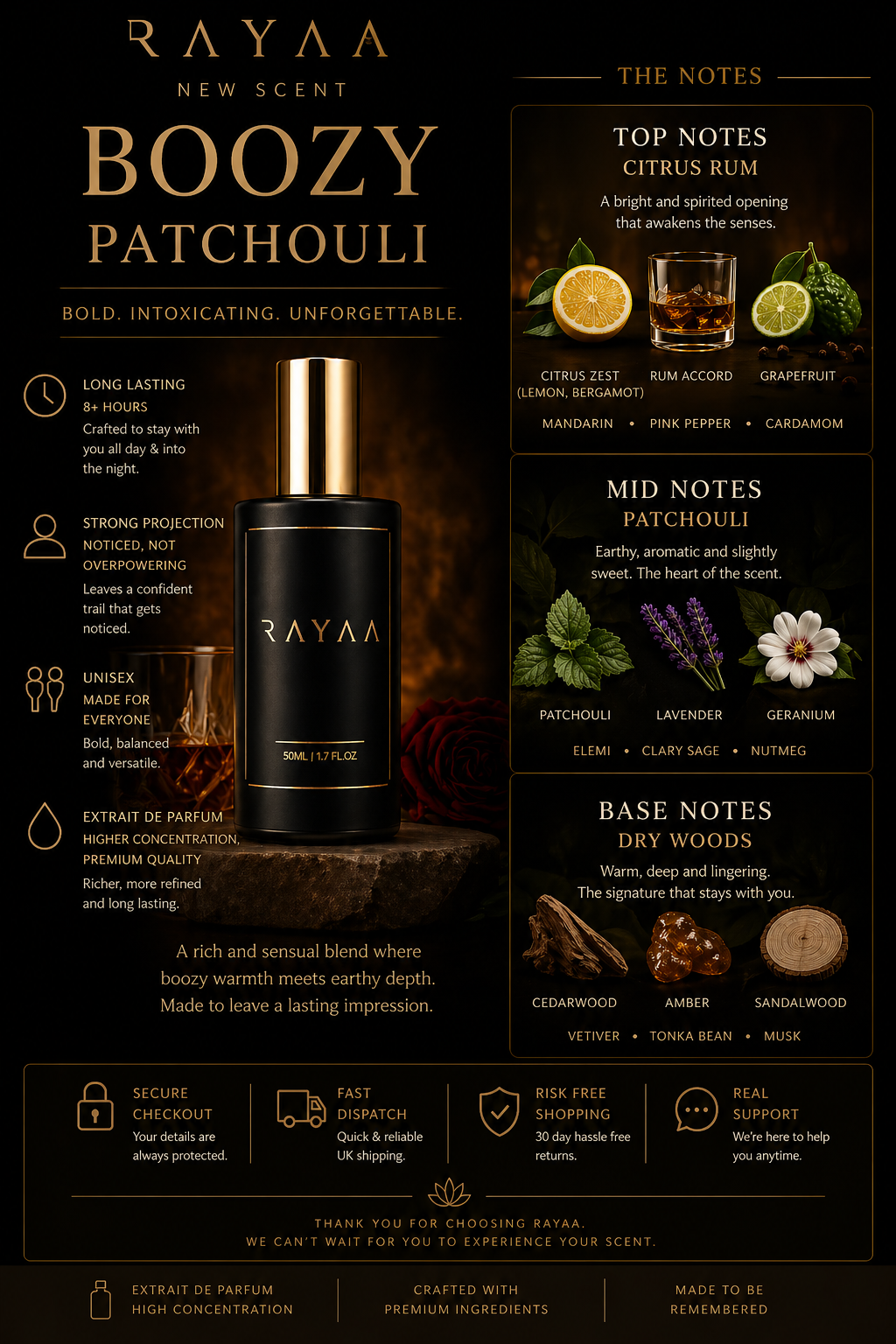 Boozy Patchouli EXTRAIT 50ml