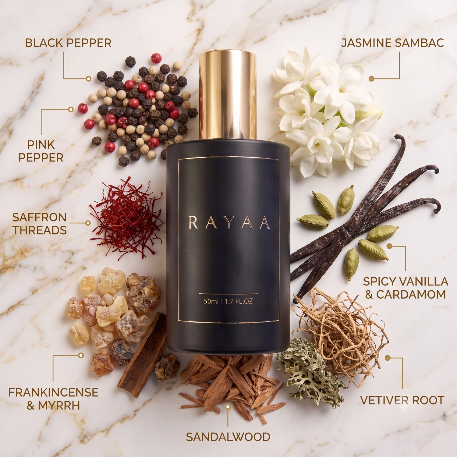 RAYAA Original - Pistachio Cream 50ml Extrait