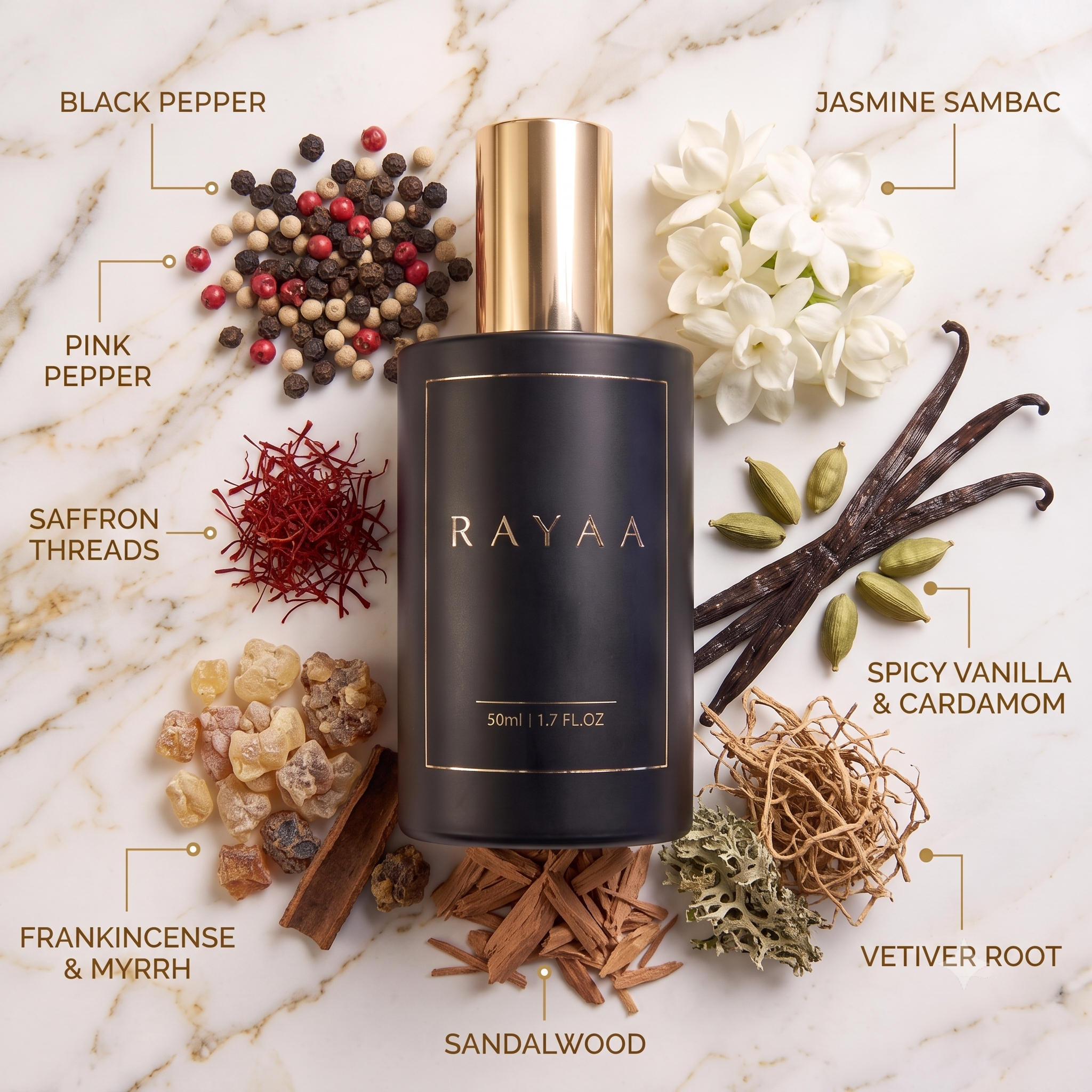 RAYAA Original - Pistachio Cream 50ml Extrait