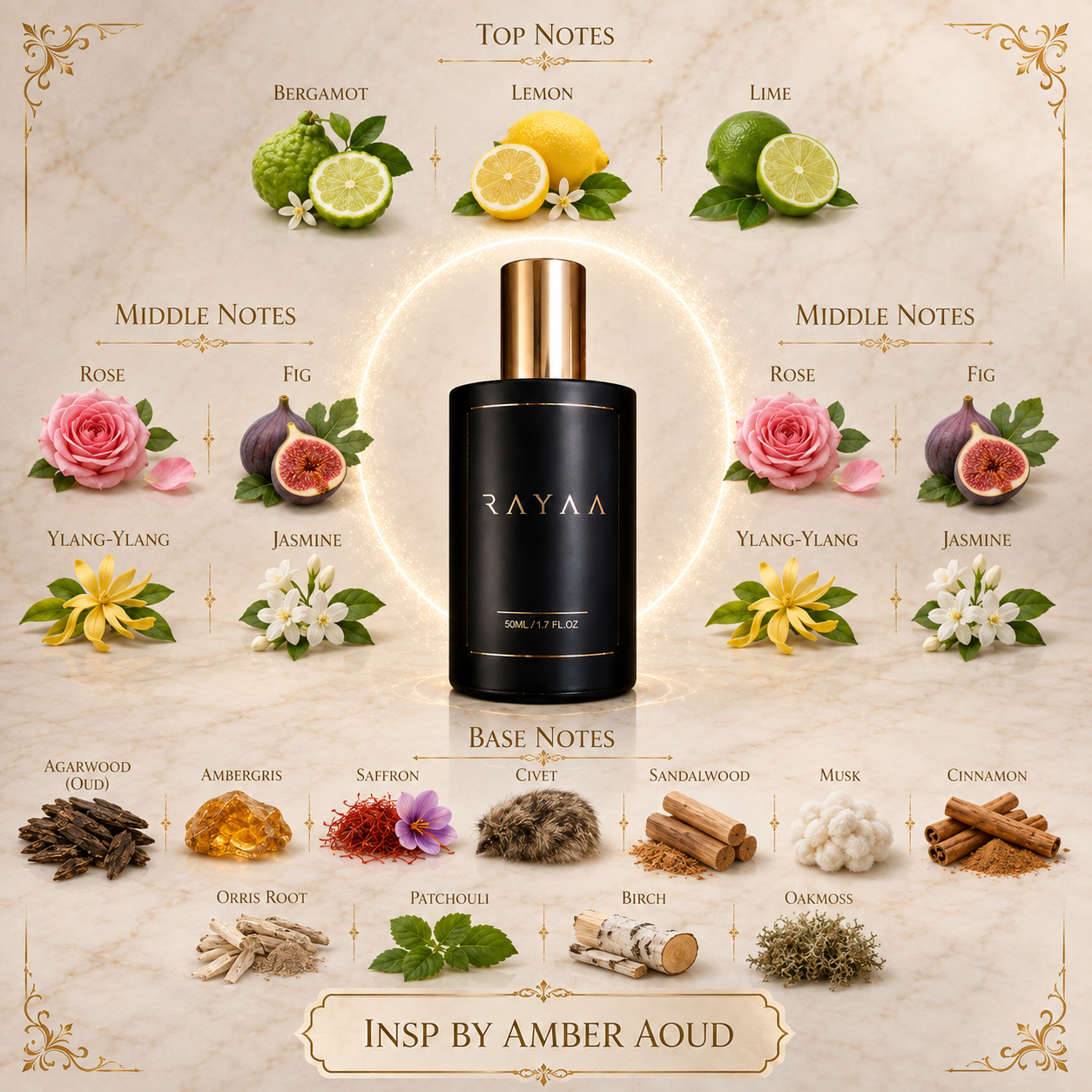 Insp By Amber Aoud 50ml Extrait Spray