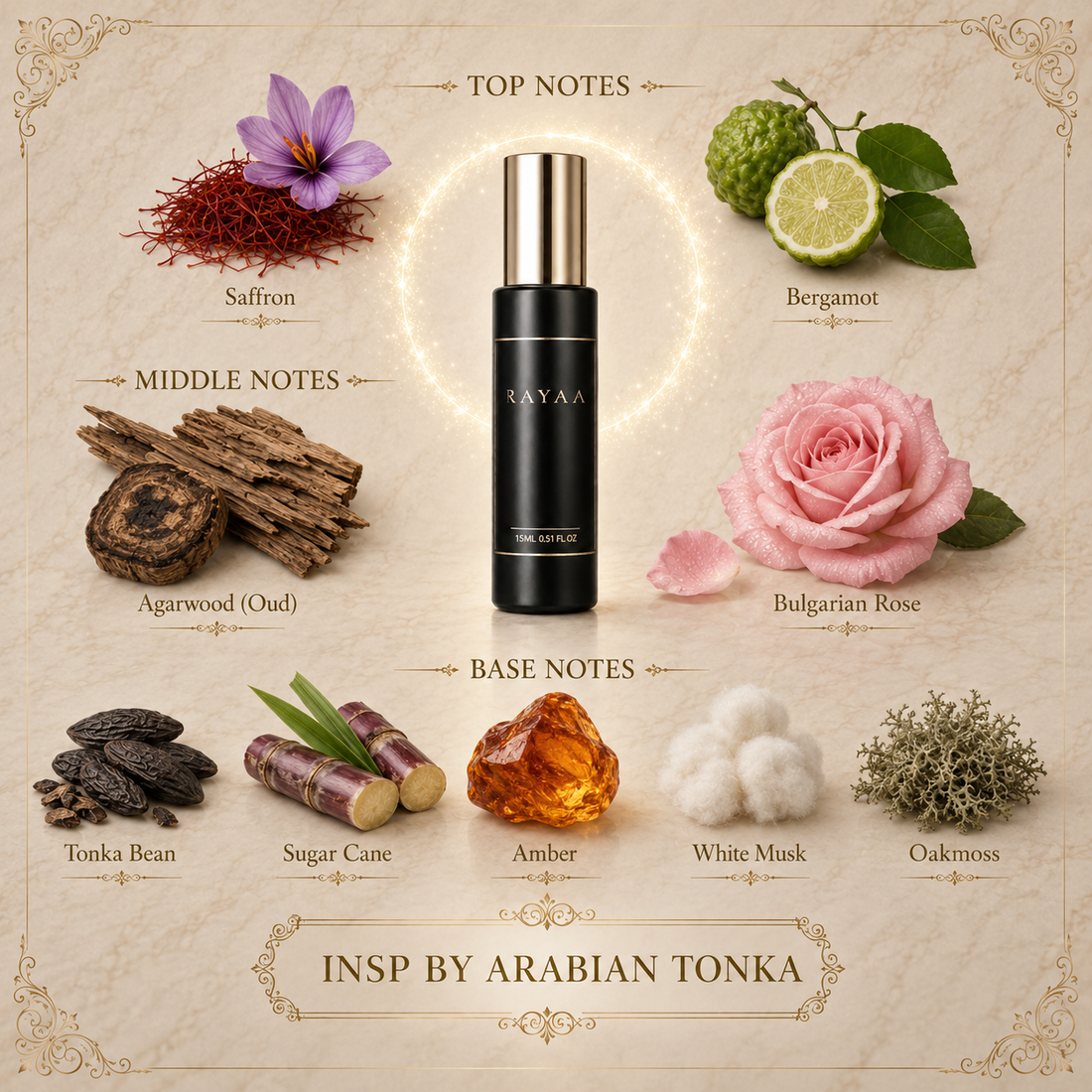 Insp By Arabian Tonka 15ml Extrait Spray