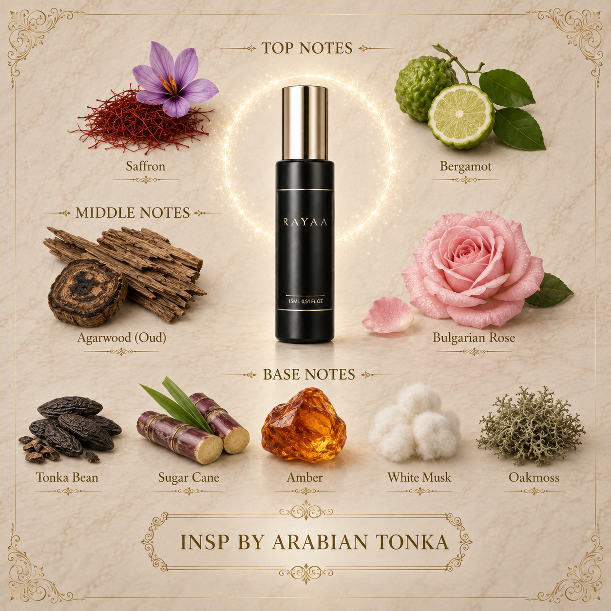 Insp By Arabian Tonka 15ml Extrait Spray