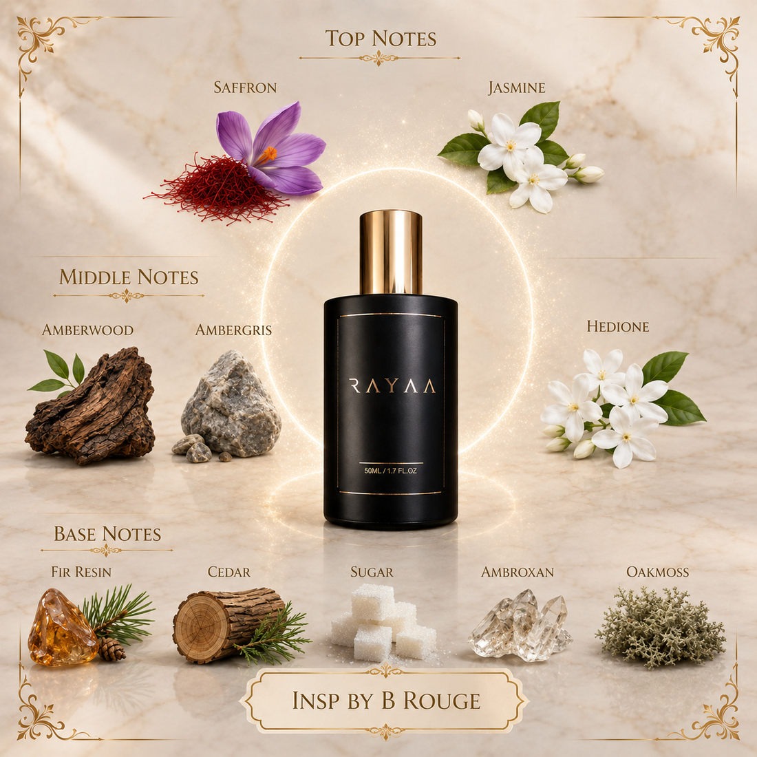 Insp By B rouge 50ml Extrait Spray