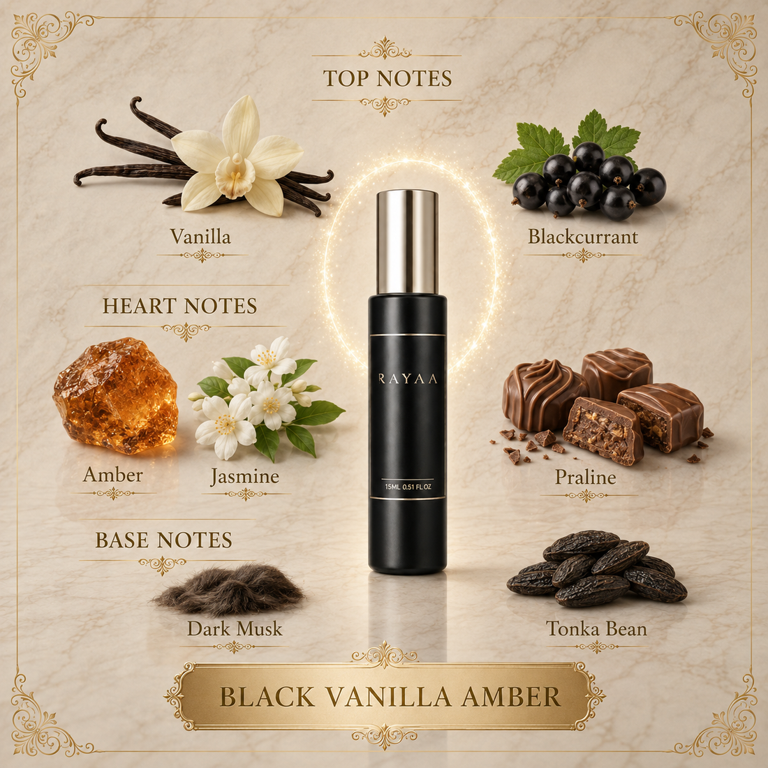 Original - Black Vanilla Amber 15ml EXTRAIT Spray