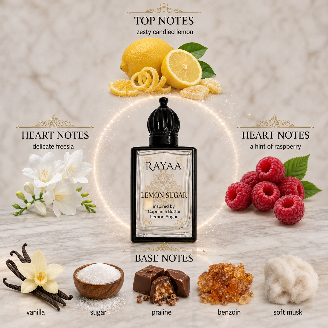 Insp. By Capri In A Bottle Lemon Sugar Extrait 15ml Oil