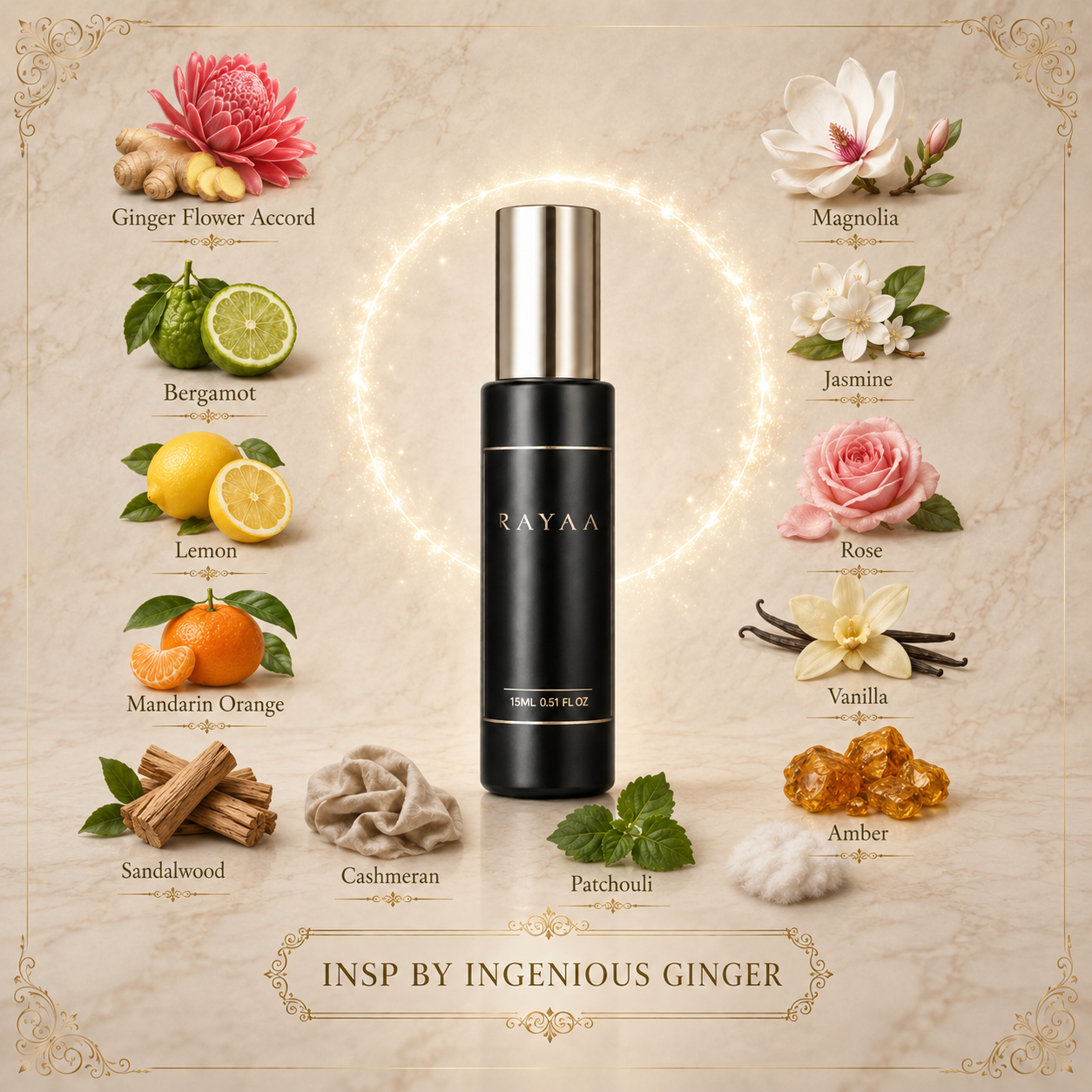 Insp. By Ingenious Ginger 15ml Extrait Spray