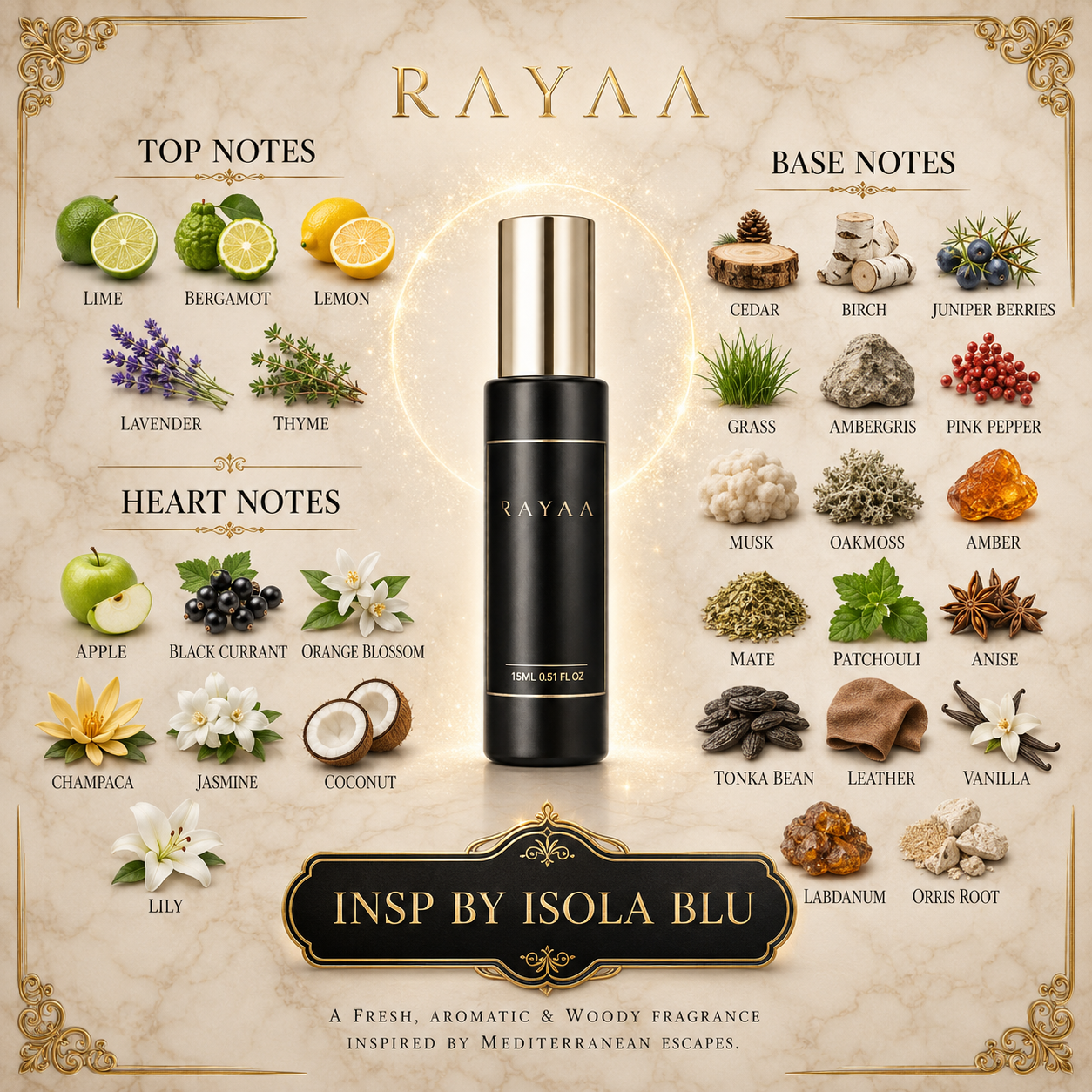 Insp. By Isola Blu 15ml Extrait Spray