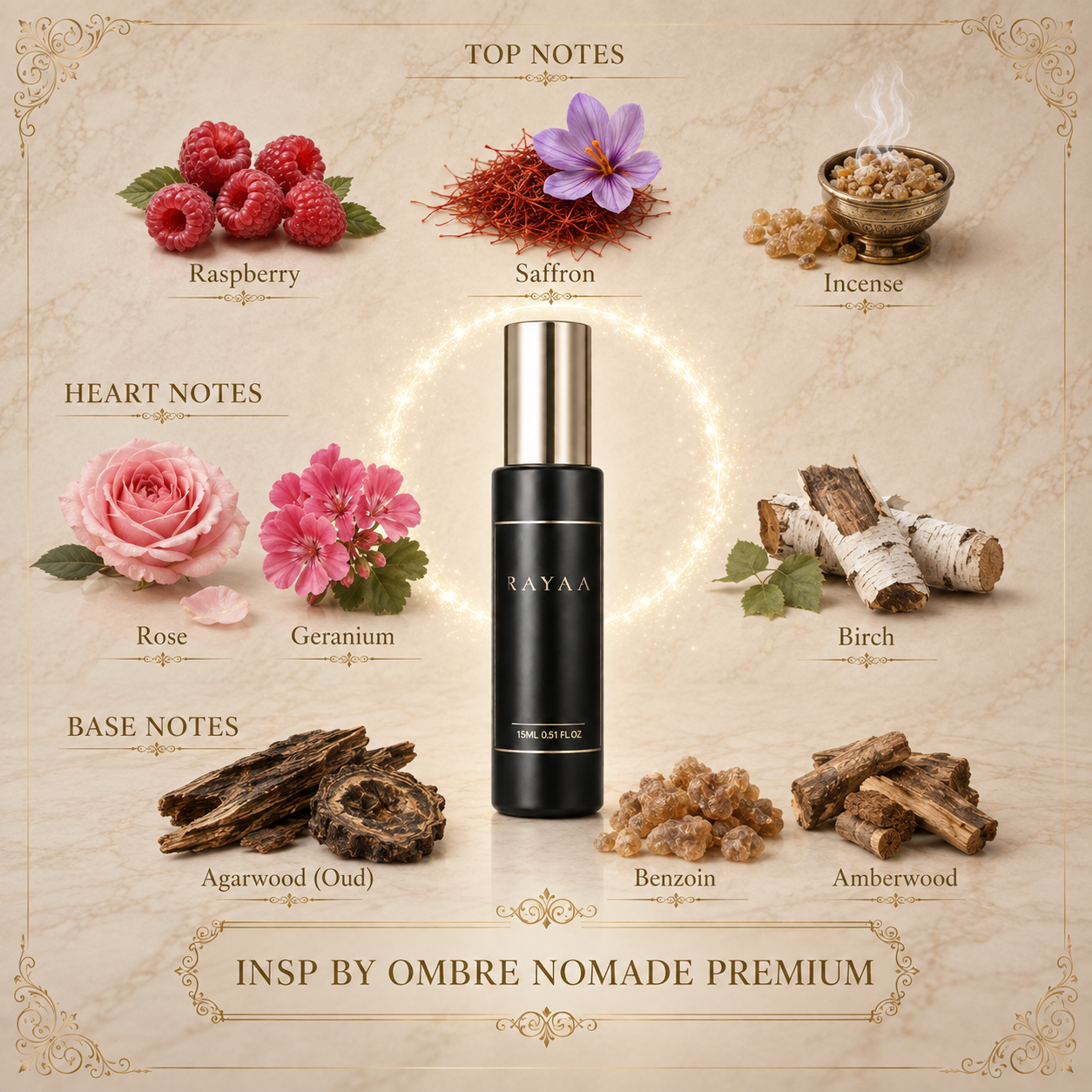 Insp. By Ombre Nomade 15ml PREMIUM Spray