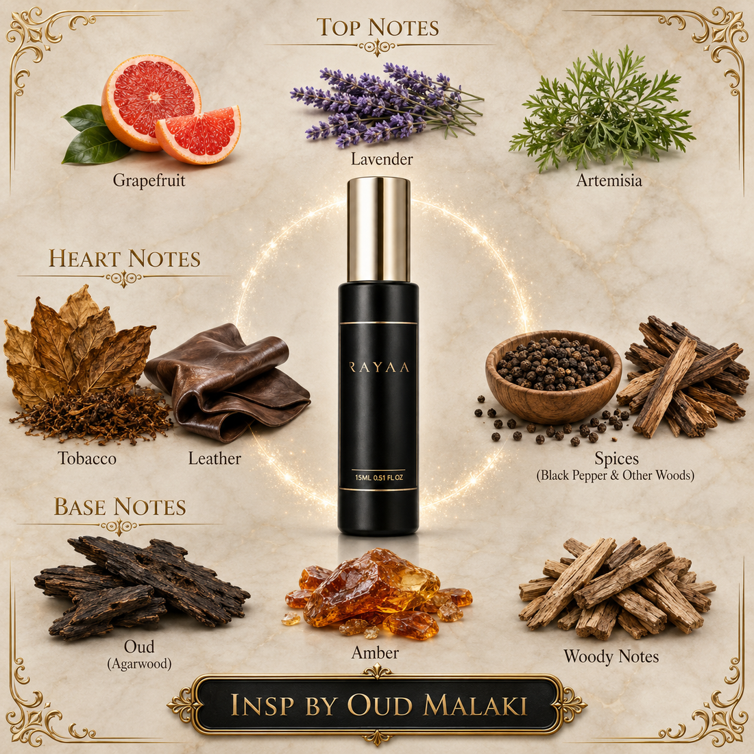 Insp. By Oud Malaki 15ml Spray