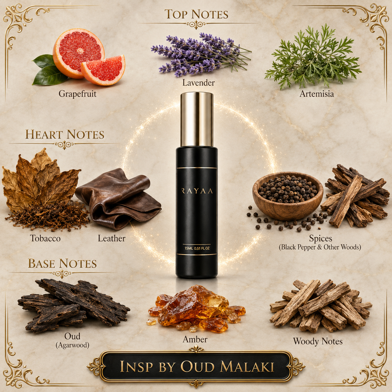Insp. By Oud Malaki 15ml Spray