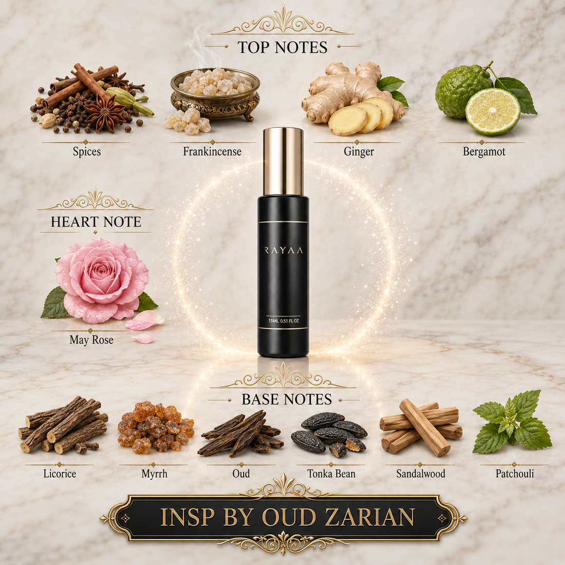 Insp. By Oud Zarian 15ml EXTRAIT Spray