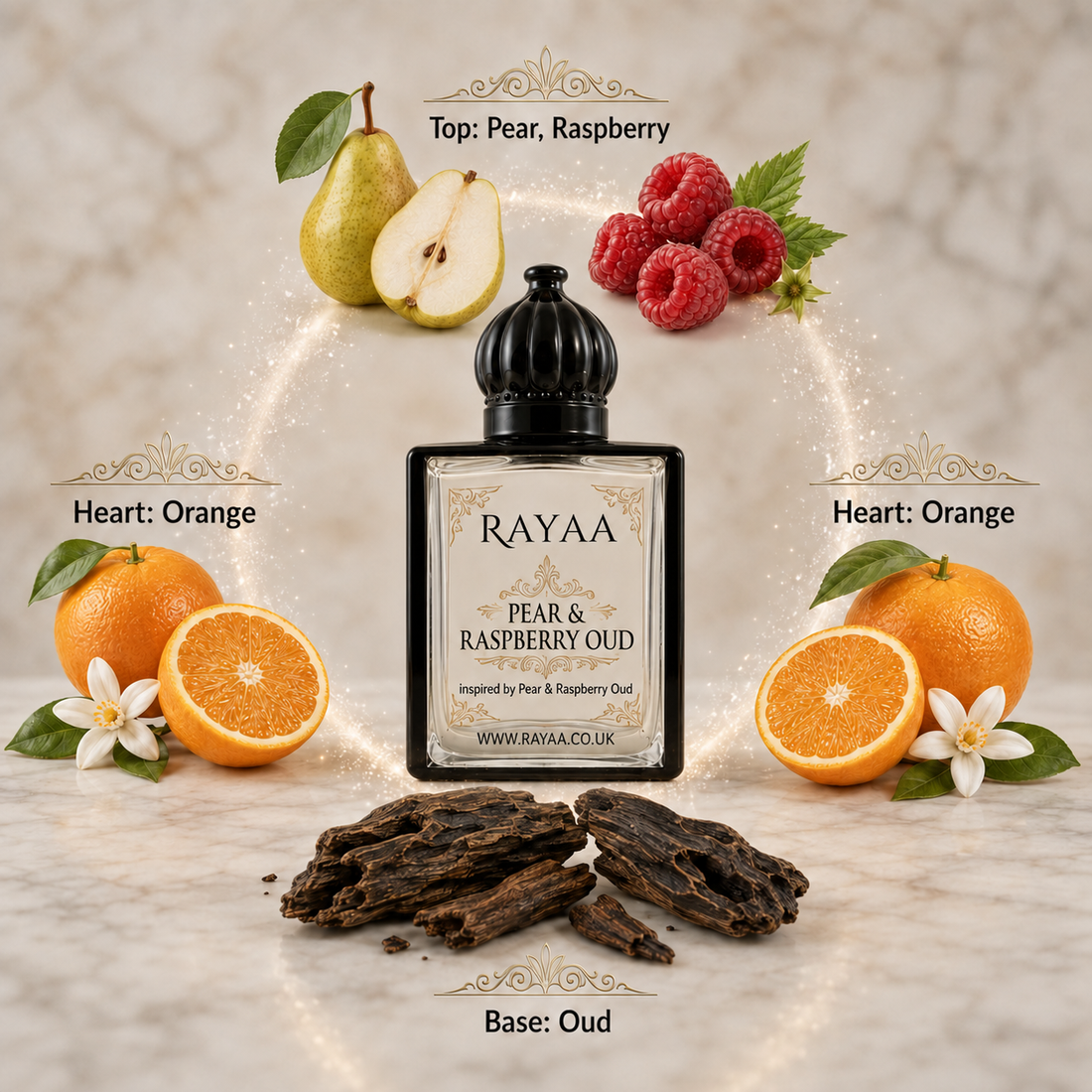 Pear&amp;Raspberry Oud 15ml Oil