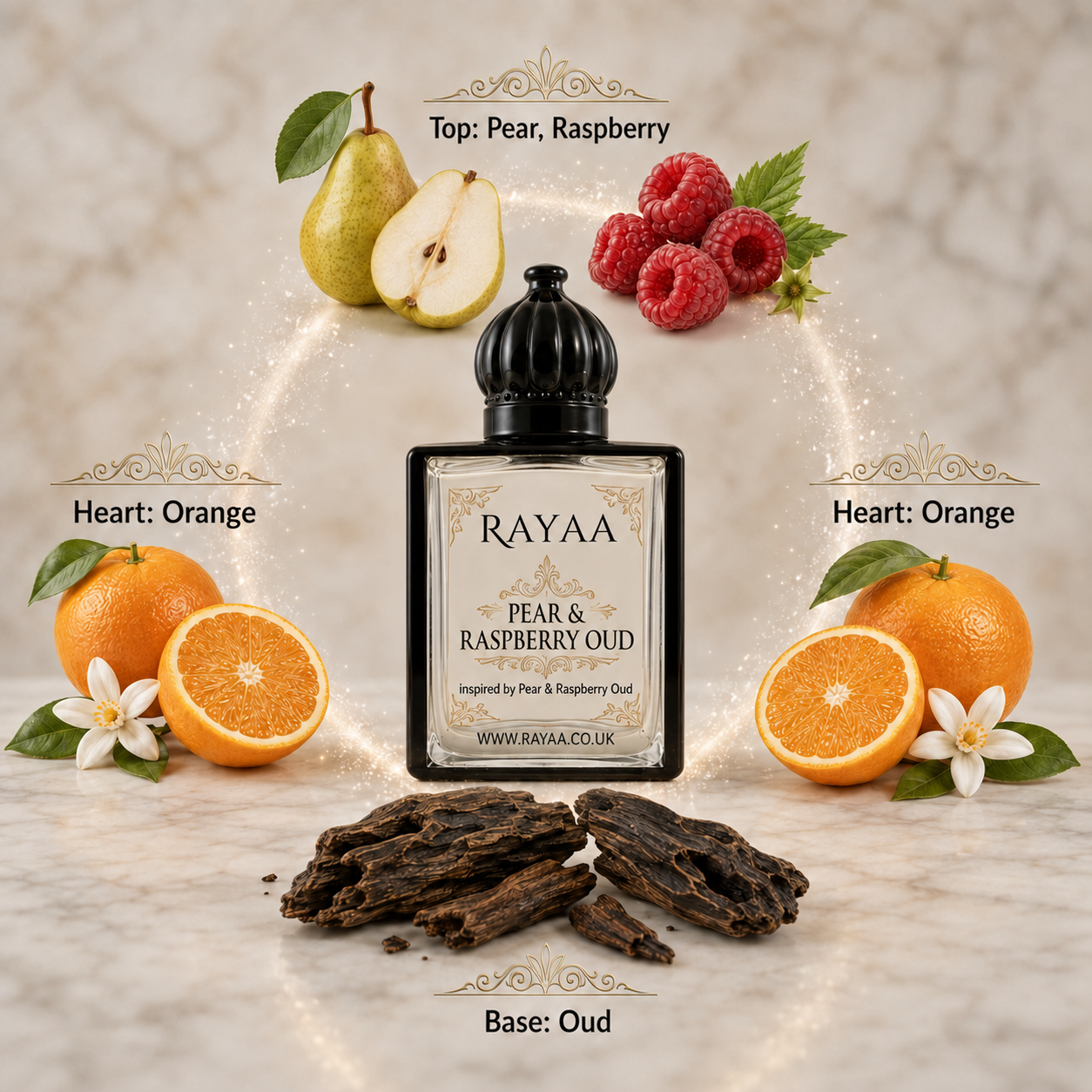 Pear&amp;Raspberry Oud 15ml Oil
