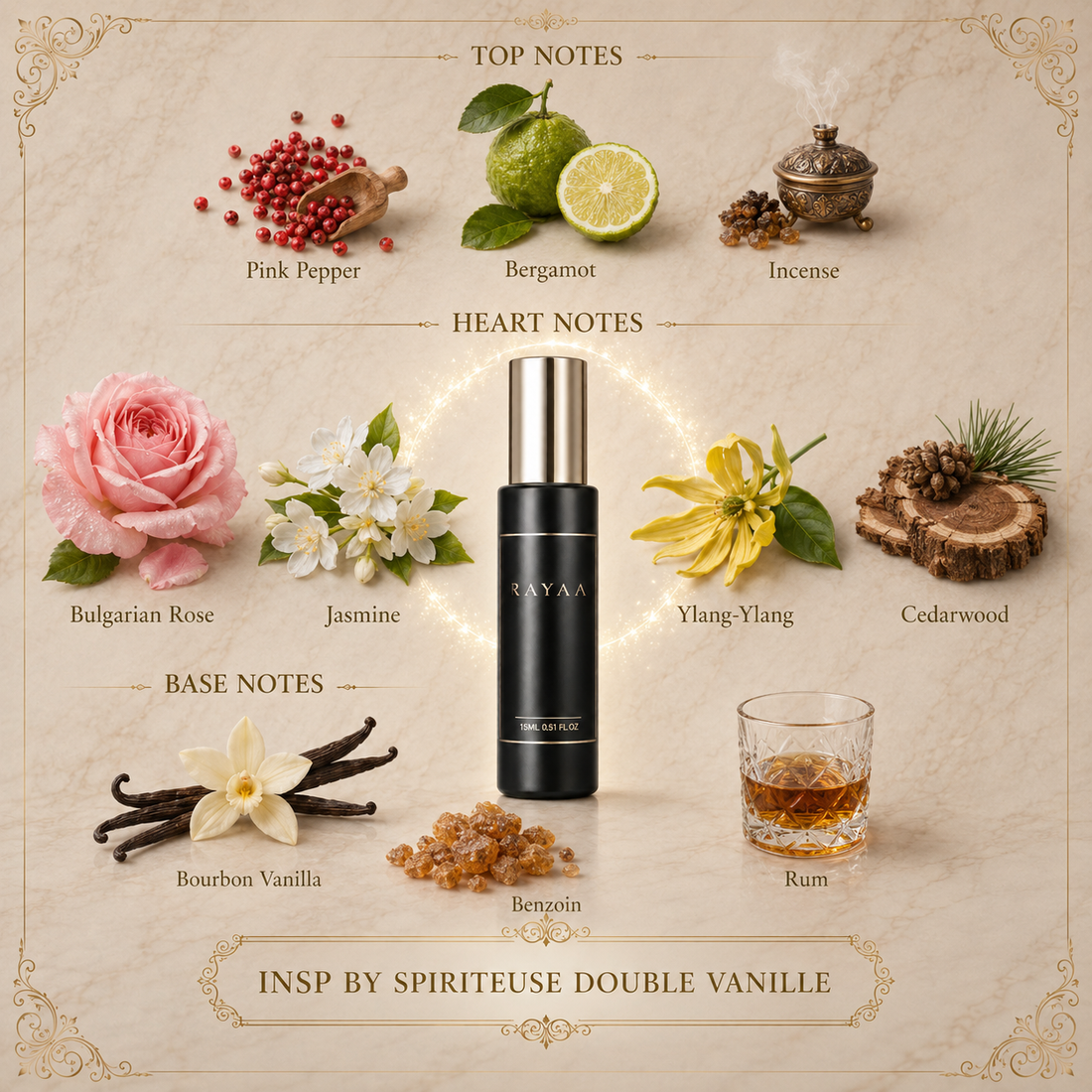 Insp. By Spiriteuse Double Vanille 15ml Extrait Spray