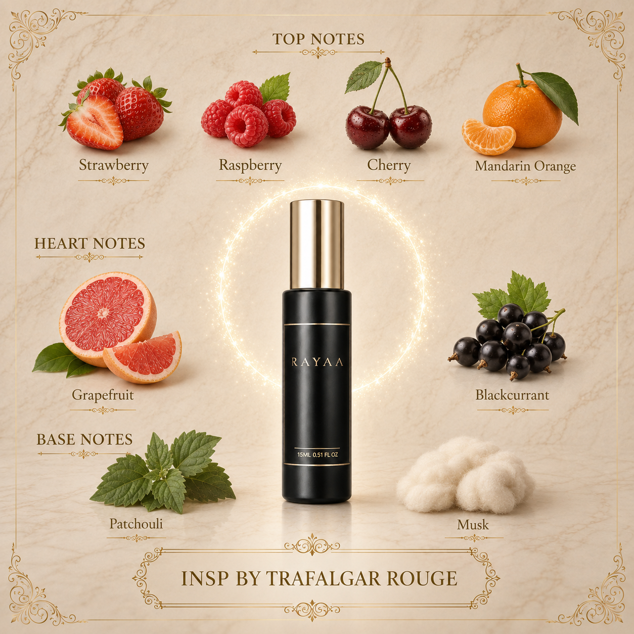 Insp. By Trafalgar Rouge 15ml Extrait Spray