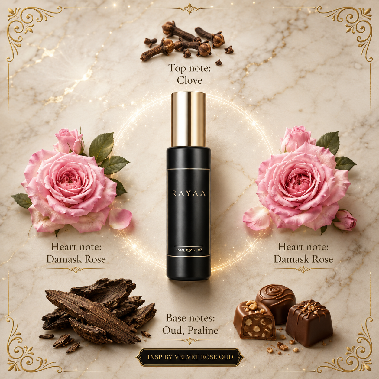 Insp. By Velvet Rose Oud 15ml Spray